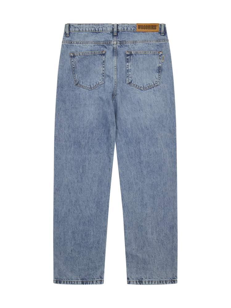 Woodbird Leroy Doone Jeans 'Washed Blue'