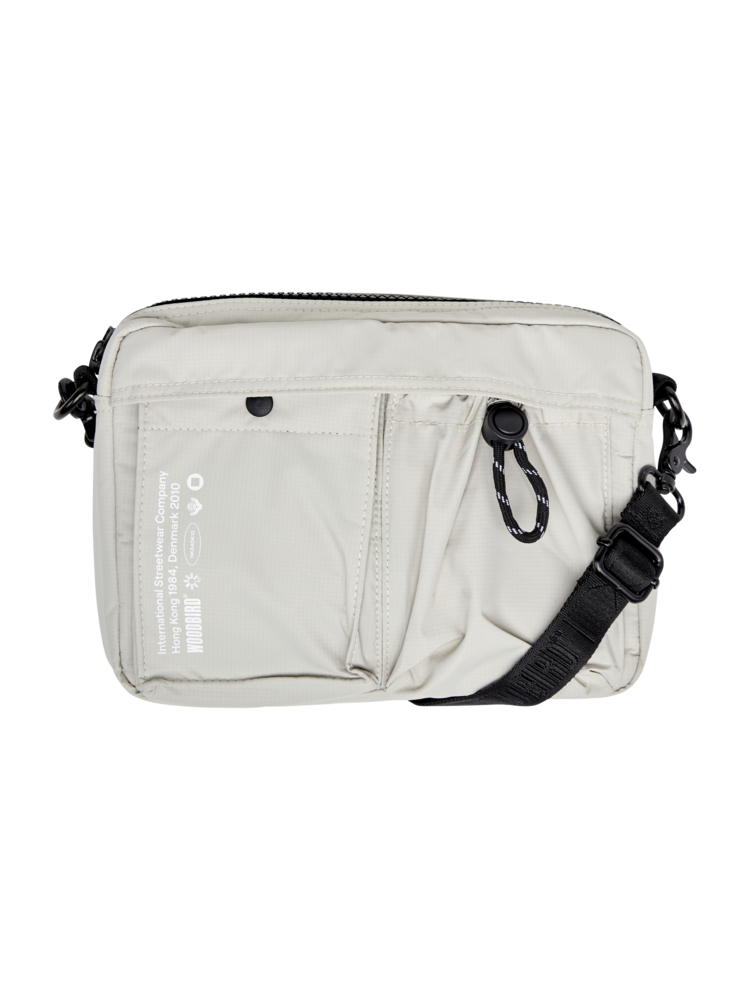 Woodbird Top Cross Bag 'Light Grey'
