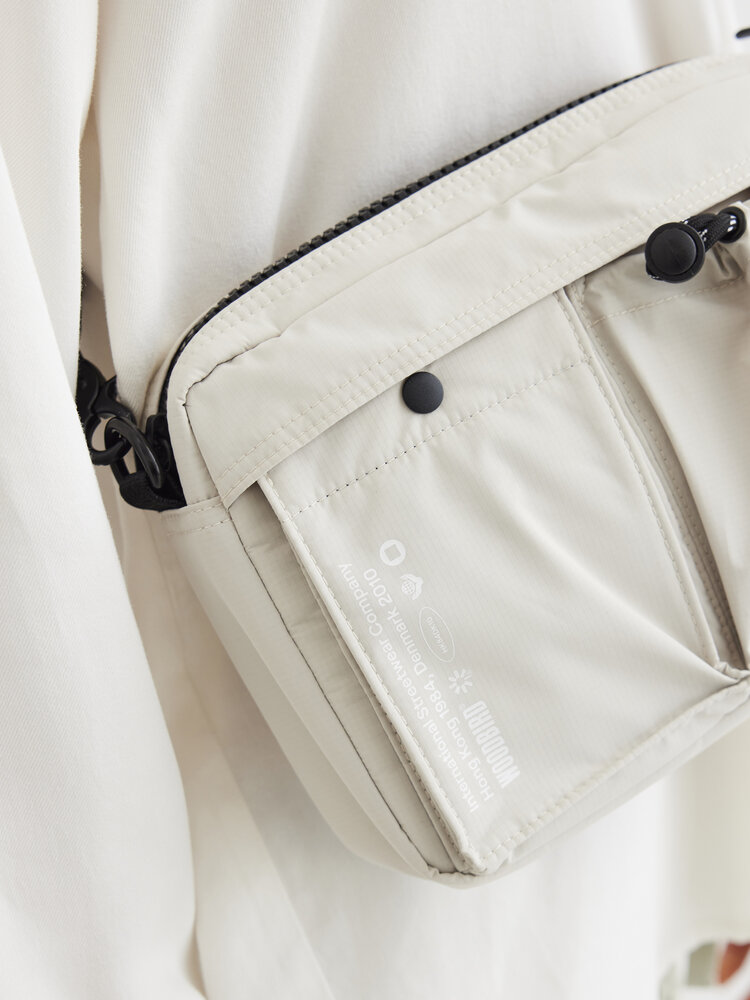 Woodbird Top Cross Bag 'Light Grey'