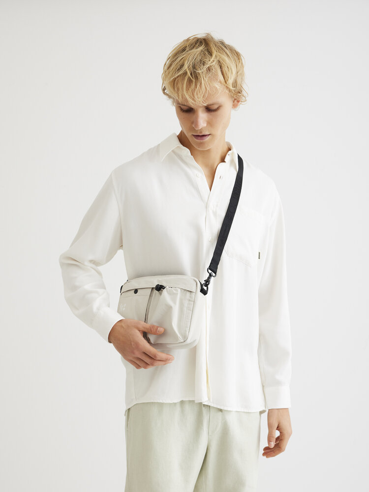 Woodbird Top Cross Bag 'Light Grey'