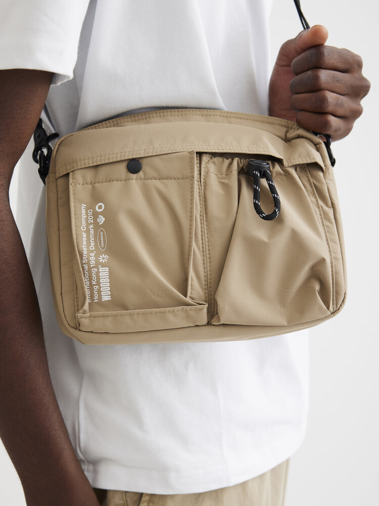 Woodbird Top Cross Bag 'Sand'