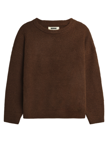 Woodbird Kurt Fuzzy Knit 'Brown'
