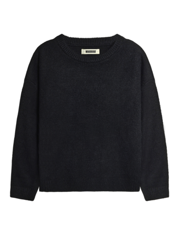 Woodbird Kurt Fuzzy Knit 'Black'
