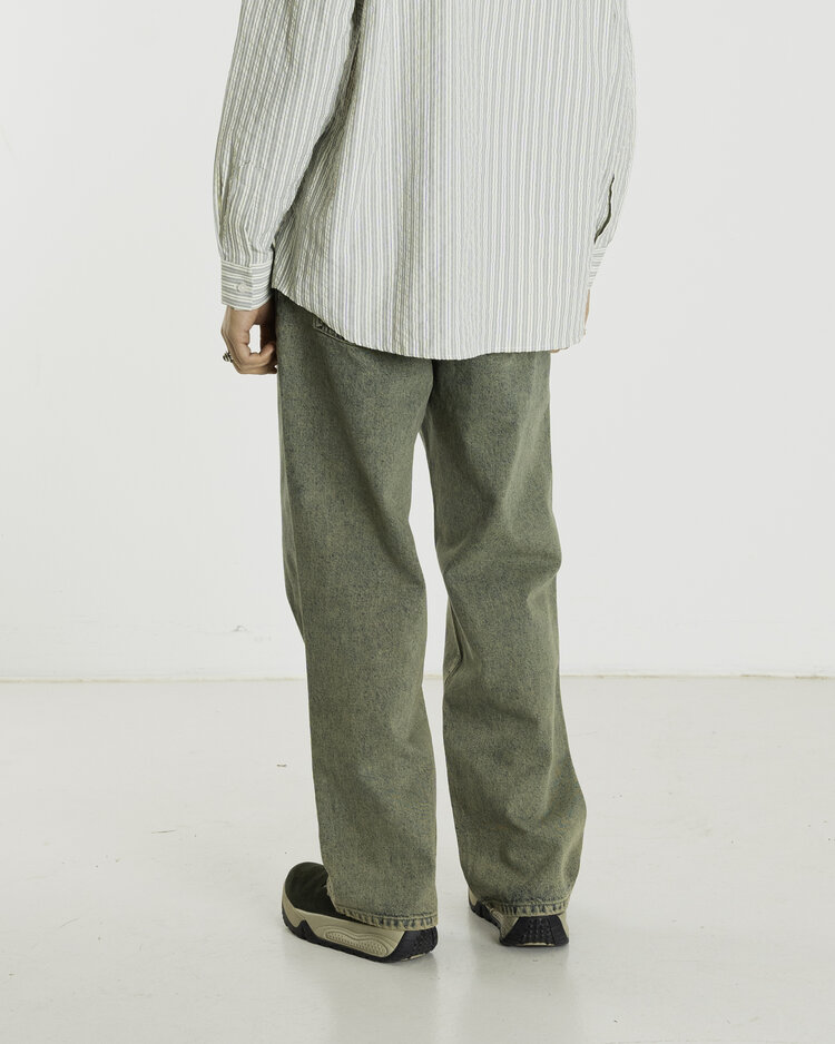 Woodbird Rami Dirt Jeans 'Dark Green'