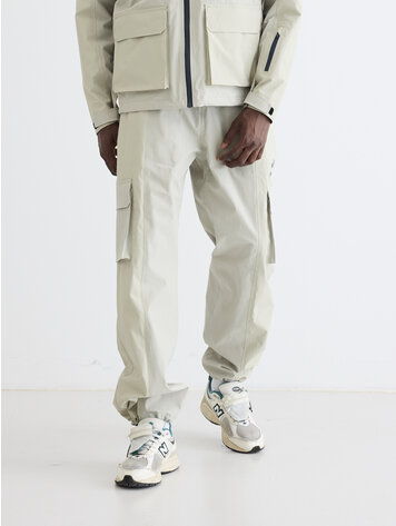 Woodbird Rizo Elka Rain Pants 'Stone'