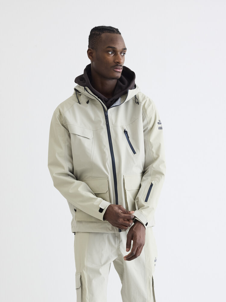 Woodbird Mizo Elka Shell Jacket 'Stone'