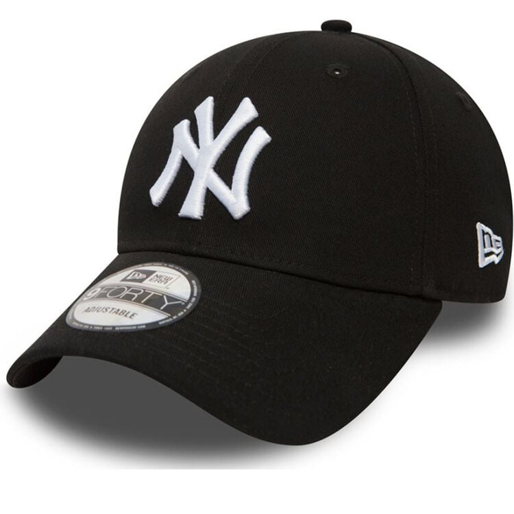 New Era New York Yankees League Essential 9Forty Black White