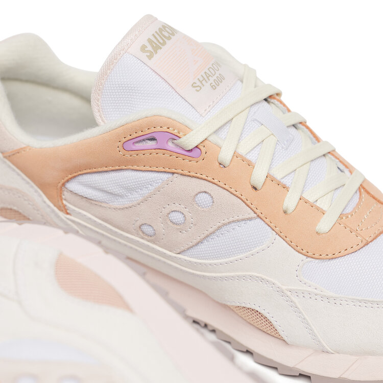 Saucony Shadow 6000 'White / Peach'