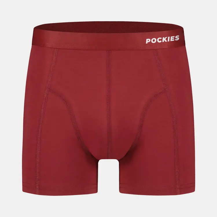 Pockies Burgundy Briefs 'Red'