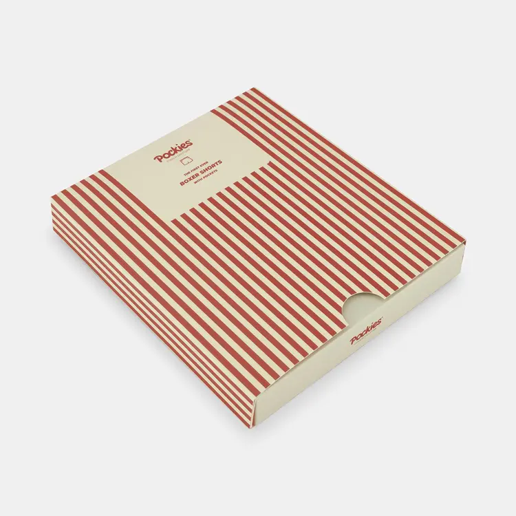 Pockies Terracotta Striped 'Red'