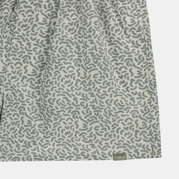 Pockies Green Squiggles 'Green'