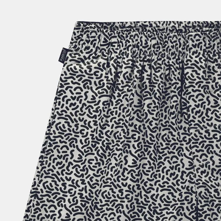 Pockies Navy Squiggles 'Navy'