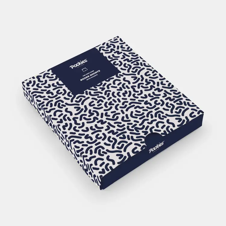 Pockies Navy Squiggles 'Navy'