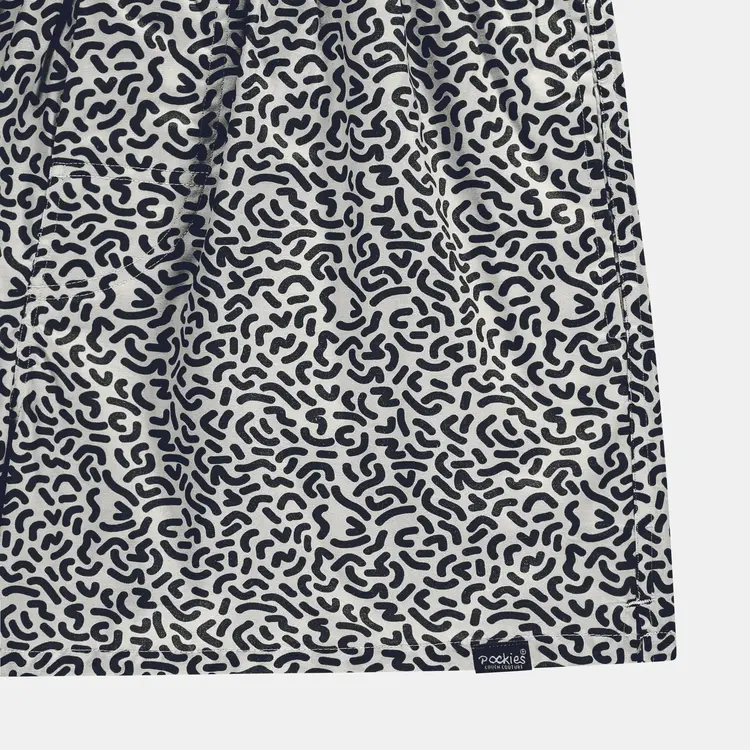 Pockies Navy Squiggles 'Navy'