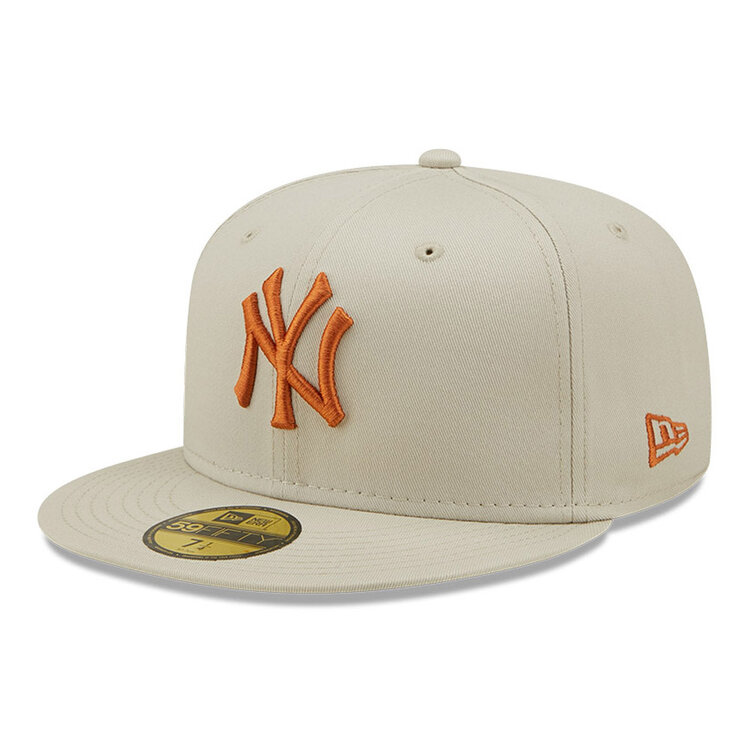New Era New Era 59Fifty New York Yankees Fitted Cap 'Stone / Orange'