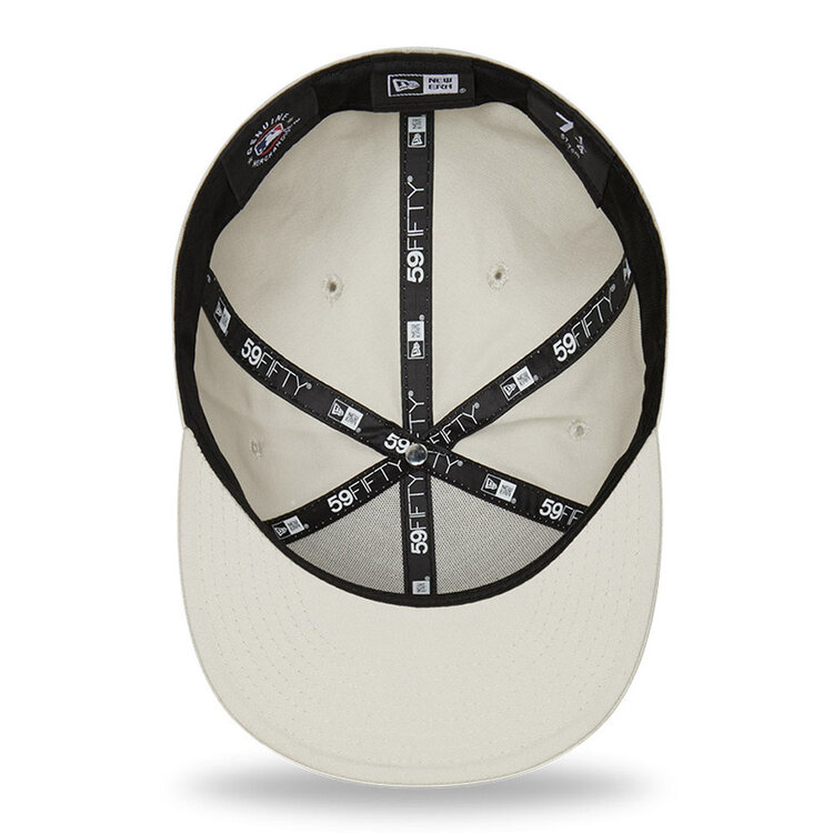 New Era New Era 59Fifty New York Yankees Fitted Cap 'Stone / Orange'