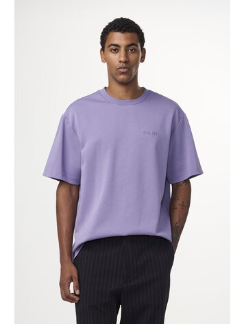 No Nationality 07 Nat 3457 Logo T-shirt 'Violet'