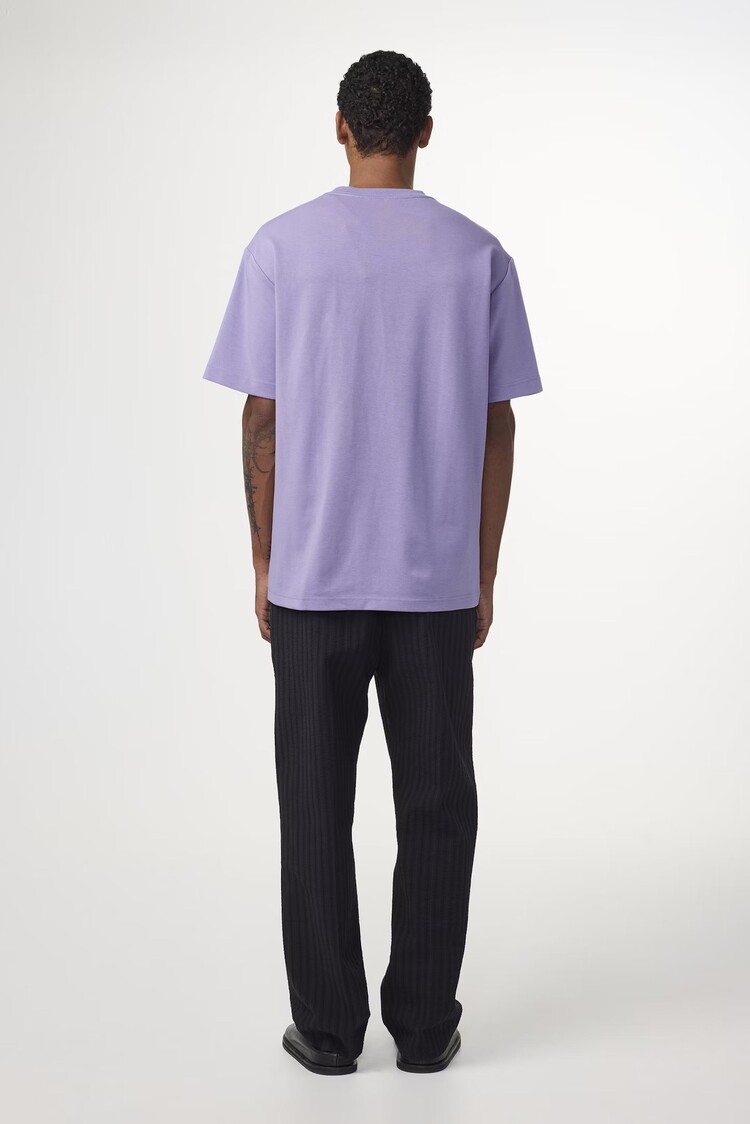 No Nationality 07 Nat 3457 Logo T-shirt 'Violet'