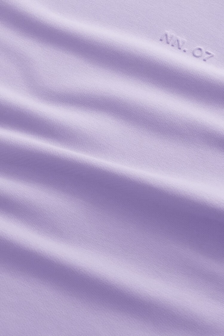 No Nationality 07 Nat 3457 Logo T-shirt 'Violet'