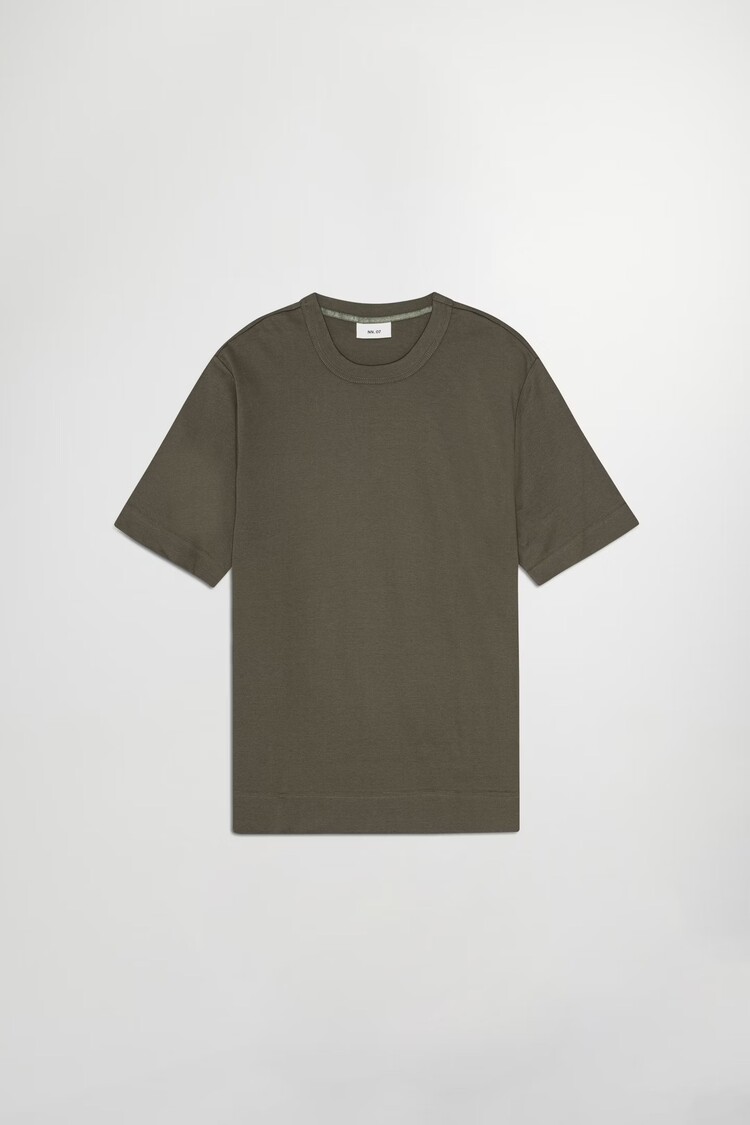 No Nationality 07 Pedro 3525 Organic Cotton T-shirt 'Capers'