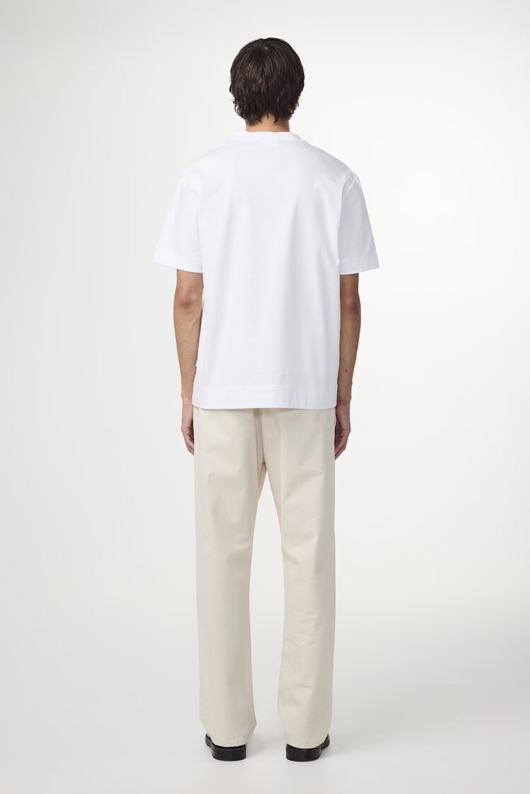 No Nationality 07 Pedro 3525 Organic Cotton T-shirt 'White'