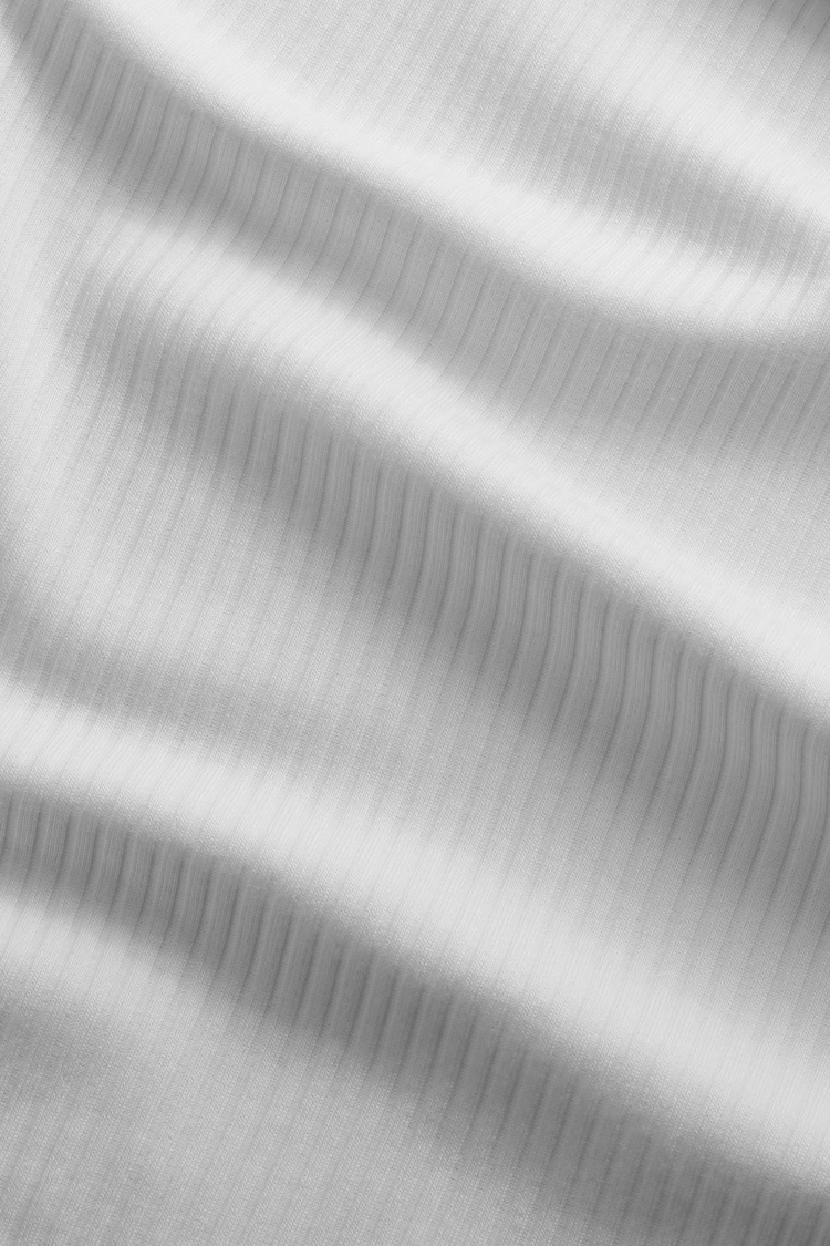 No Nationality 07 Ferris 3526 Ribbed Slim Fit Vest 'White'