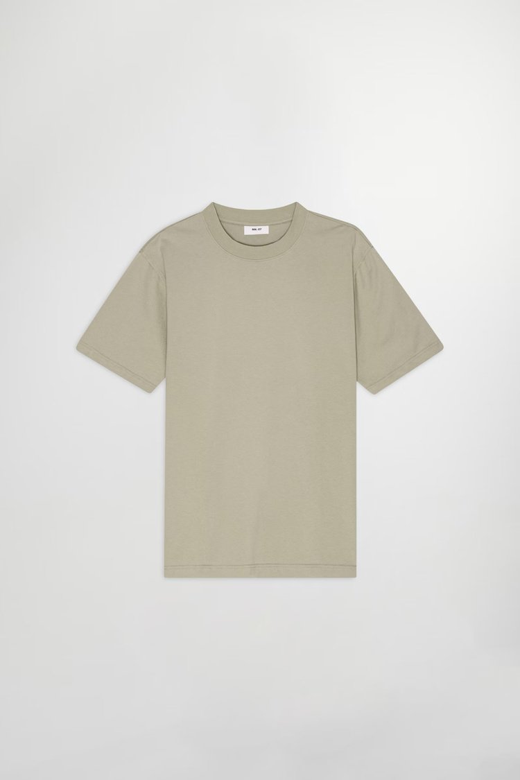 No Nationality 07 Adam 3209 Casual Pima T-shirt 'Fog'
