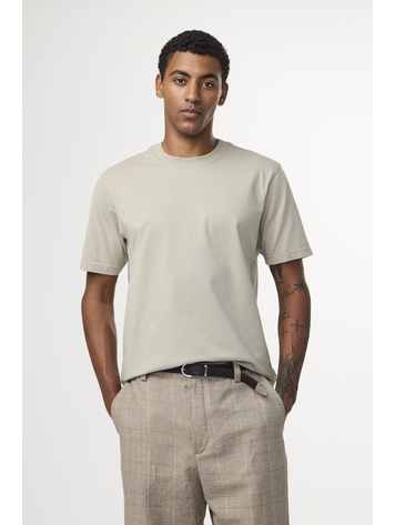 No Nationality 07 Adam 3209 Casual Pima T-shirt 'Fog'