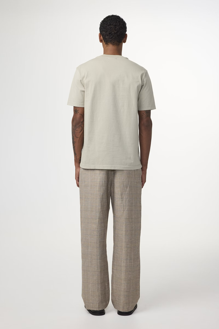 No Nationality 07 Adam 3209 Casual Pima T-shirt 'Fog'