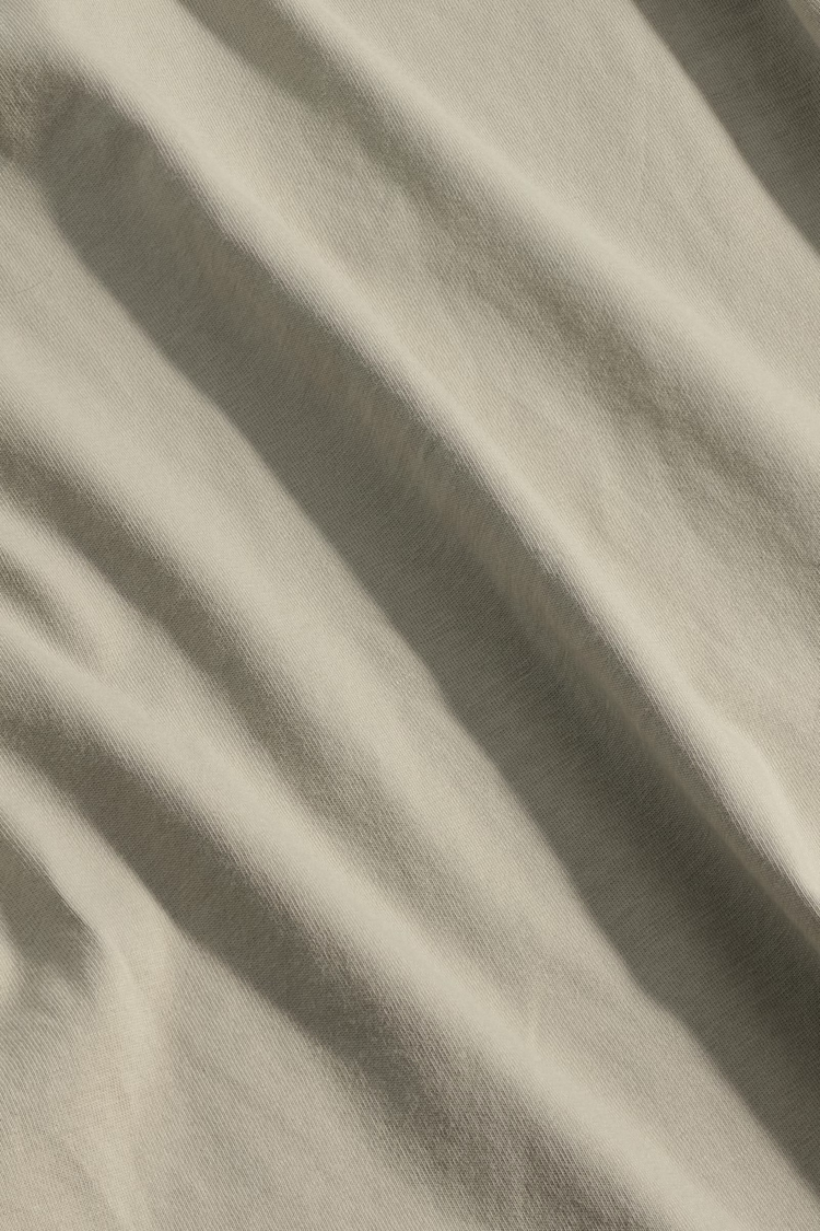 No Nationality 07 Adam 3209 Casual Pima T-shirt 'Fog'