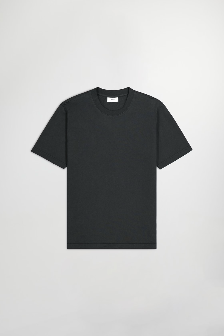 No Nationality 07 Adam 3209 Casual Pima T-shirt 'Black'