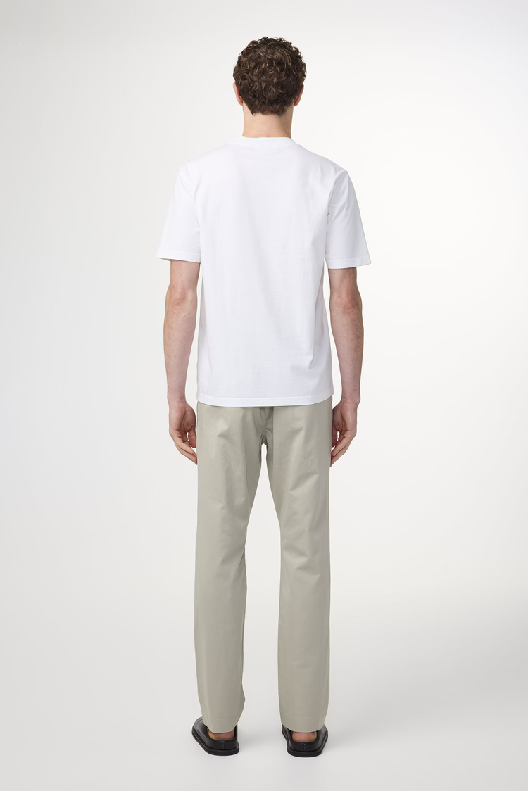 No Nationality 07 Adam 3209 Casual Pima T-shirt 'White'