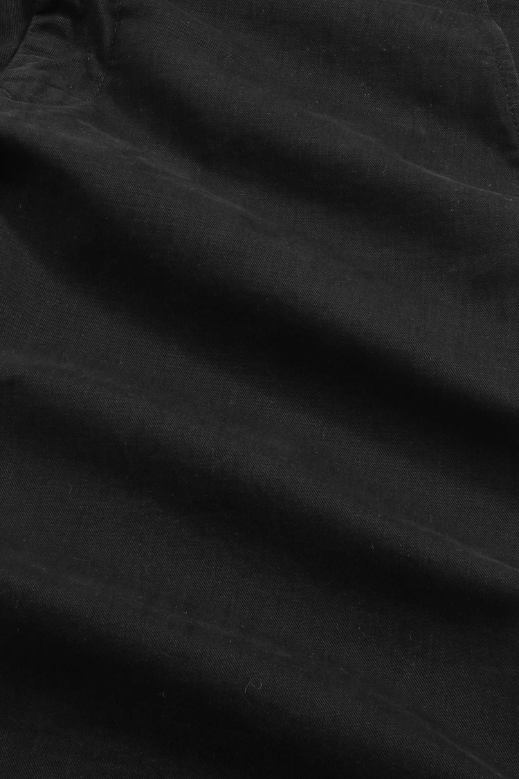 No Nationality 07 Aden 1923 Straight Leg Regular Fit Chino 'Black'