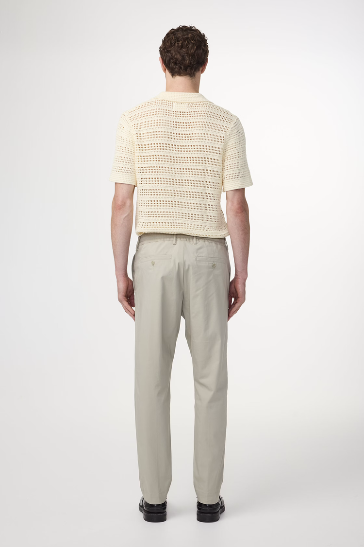 No Nationality 07 Billie 1680 Twill Trouser 'Fog'