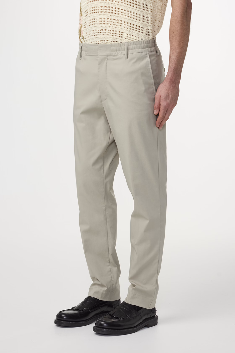 No Nationality 07 Billie 1680 Twill Trouser 'Fog'