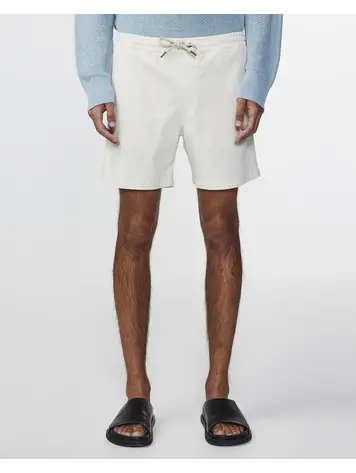 No Nationality 07 Gregor 1154 Lyocell Blend Shorts 'Vanilla'