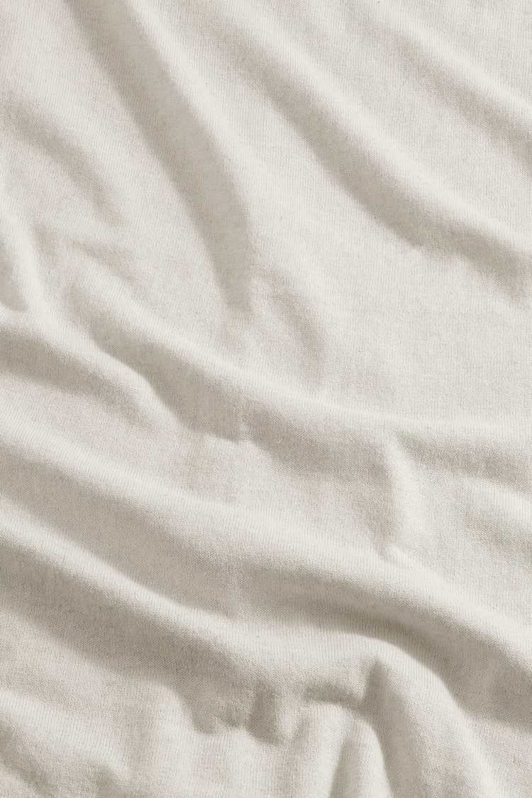 No Nationality 07 Ryan Knitted Polo 'Oat'