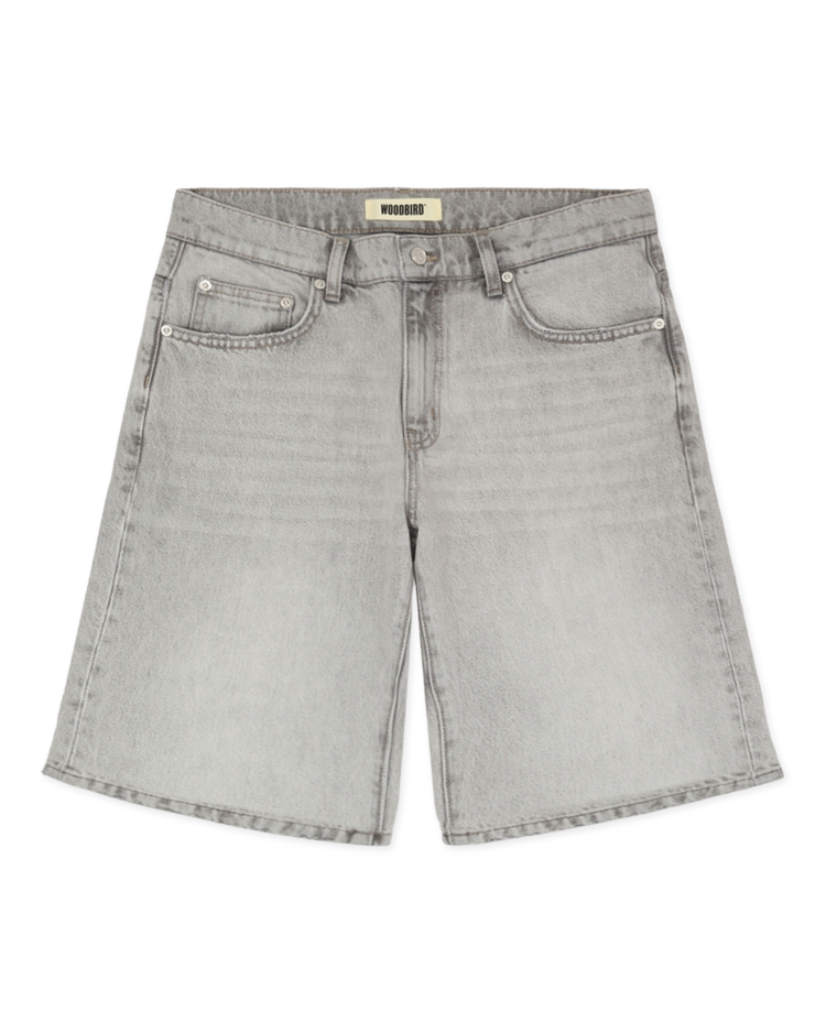 Woodbird Rami Dull Shorts 'Grey'