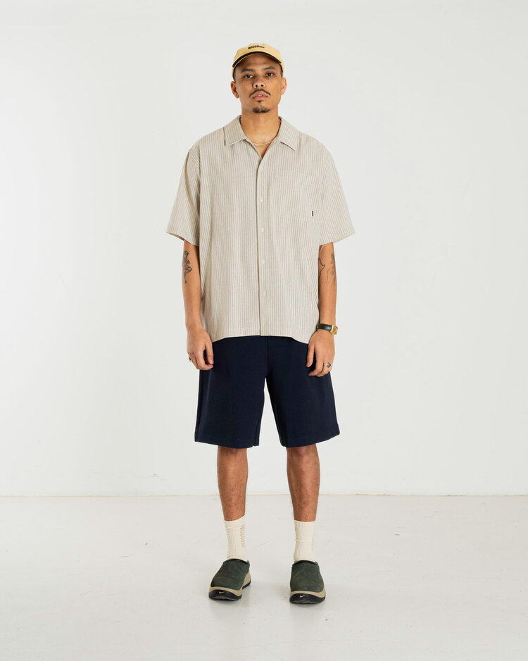 Woodbird Hung String Shorts 'Navy'
