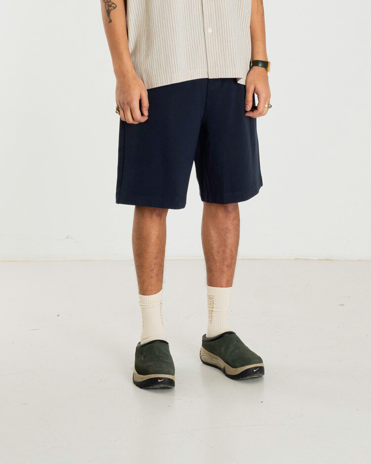Woodbird Hung String Shorts 'Navy'