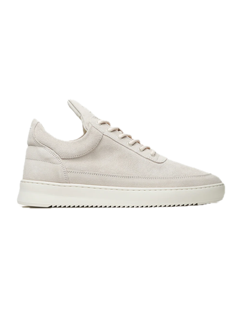 Filling Pieces Low Top Suede 'Organic Off White'