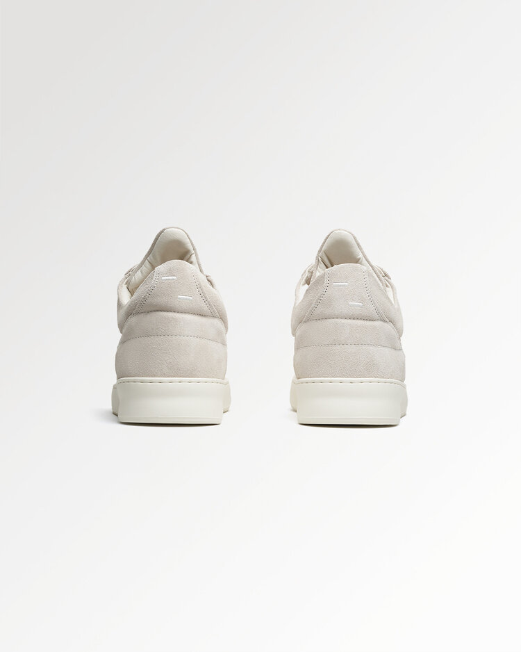 Filling Pieces Low Top Suede 'Organic Off White'