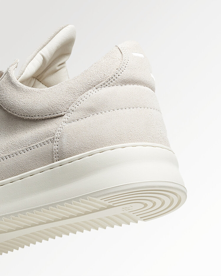 Filling Pieces Low Top Suede 'Organic Off White'