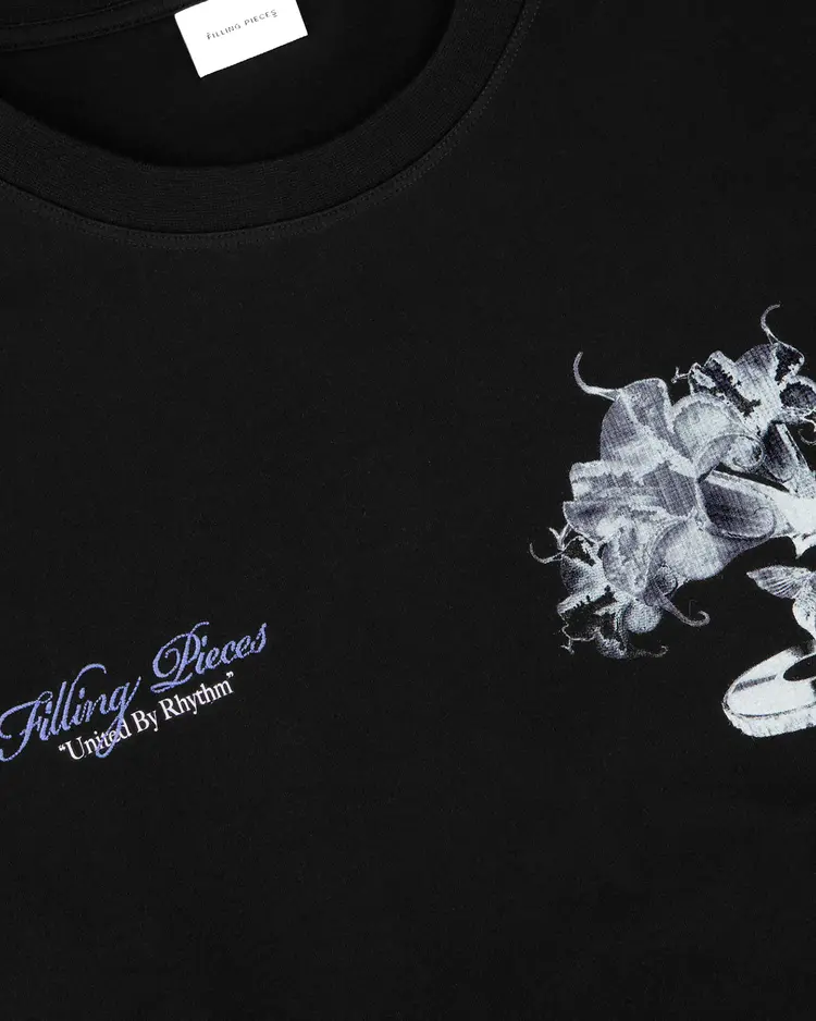 Filling Pieces T-Shirt Grammophone 'Black'