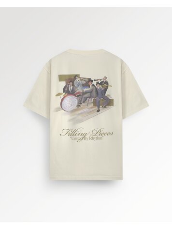 Filling Pieces T-Shirt Band 'Antique White'