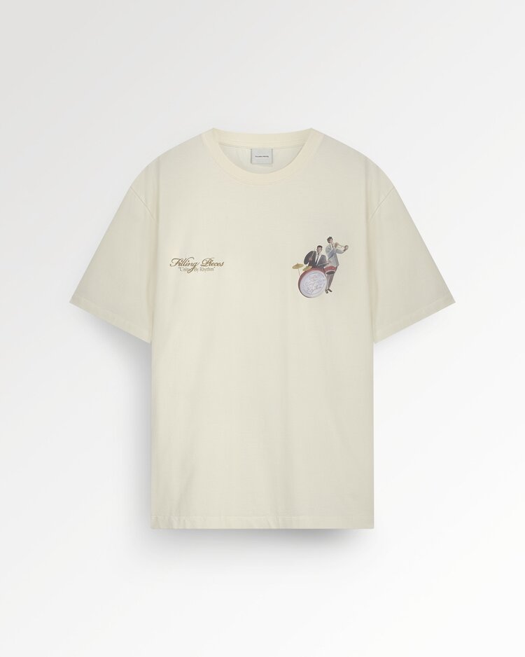 Filling Pieces T-Shirt Band 'Antique White'