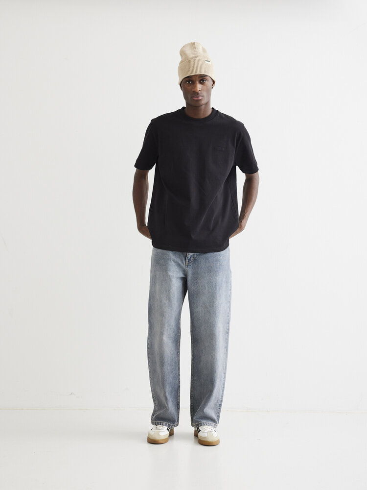 Woodbird Baine Base T-Shirt 'Black'