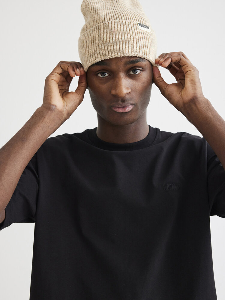 Woodbird Baine Base T-Shirt 'Black'