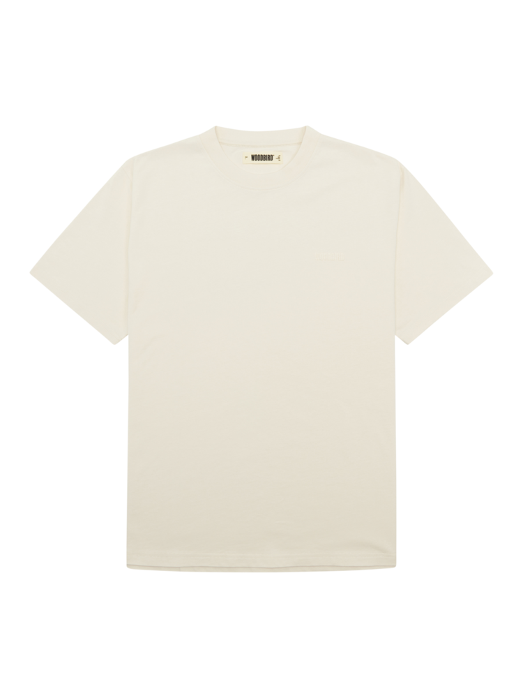 Woodbird Baine Base T-Shirt 'Off White'