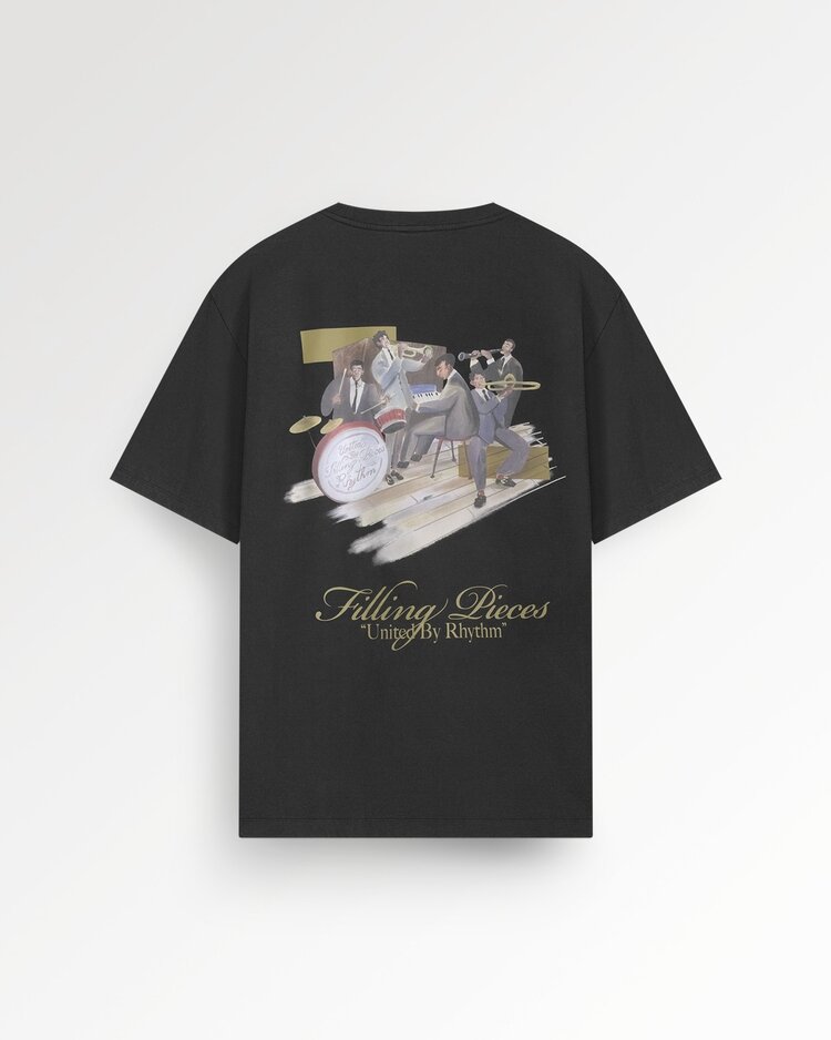 Filling Pieces T-Shirt Band 'Vintage Black'